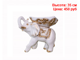 Белые фигуры из гипса и полистоуна