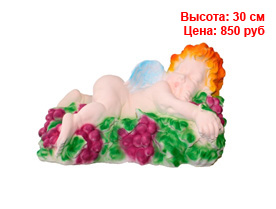 Белые фигуры из гипса и полистоуна