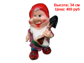 Гномы оптом спб Фигуры гномов из гипса и полистоуна