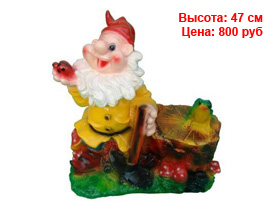 Гномы оптом спб Фигуры гномов из гипса и полистоуна