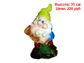 Гномы оптом спб Фигуры гномов из гипса и полистоуна