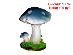 Грибы оптом спб Фигуры грибов из гипса и полистоуна