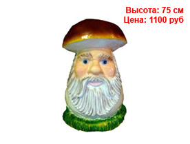 Грибы оптом спб Фигуры грибов из гипса и полистоуна