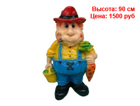 Фигуры людей гипса и полистоуна