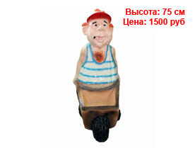 Фигуры людей гипса и полистоуна