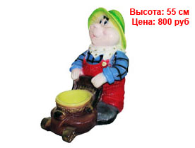 Фигуры людей гипса и полистоуна