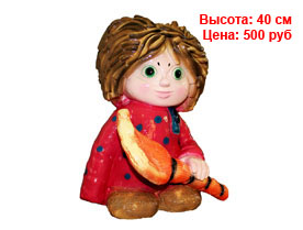 Фигуры людей гипса и полистоуна