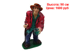 Фигуры людей гипса и полистоуна