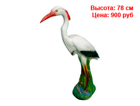 Фигуры птиц из гипса и полистоуна