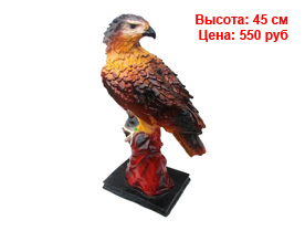 Фигуры птиц из гипса и полистоуна