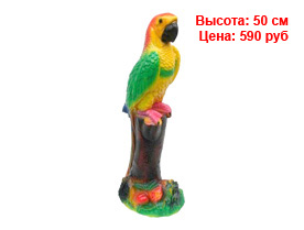 Фигуры птиц из гипса и полистоуна