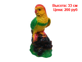 Фигуры птиц из гипса и полистоуна