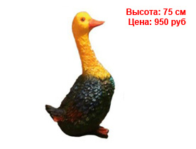 Фигуры птиц из гипса и полистоуна