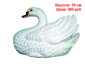 Фигуры птиц из гипса и полистоуна