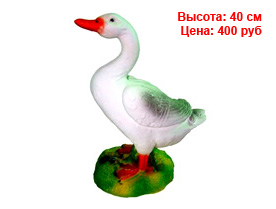 Фигуры птиц из гипса и полистоуна