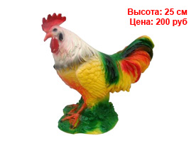 Фигуры птиц из гипса и полистоуна