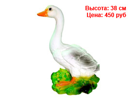 Фигуры птиц из гипса и полистоуна