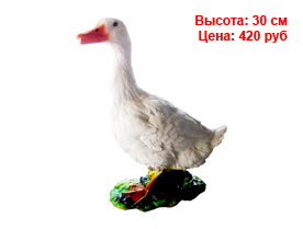 Фигуры птиц из гипса и полистоуна