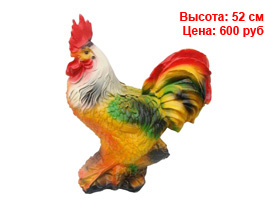 Фигуры птиц из гипса и полистоуна