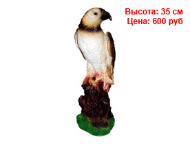 Фигуры птиц из гипса и полистоуна