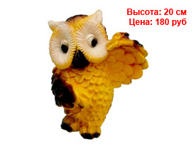 Фигуры птиц из гипса и полистоуна