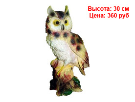 Фигуры птиц из гипса и полистоуна