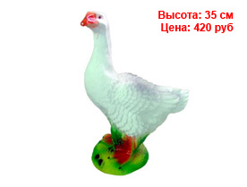 Фигуры птиц из гипса и полистоуна