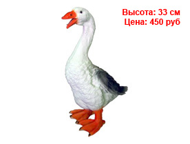 Фигуры птиц из гипса и полистоуна