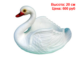 Фигуры птиц из гипса и полистоуна